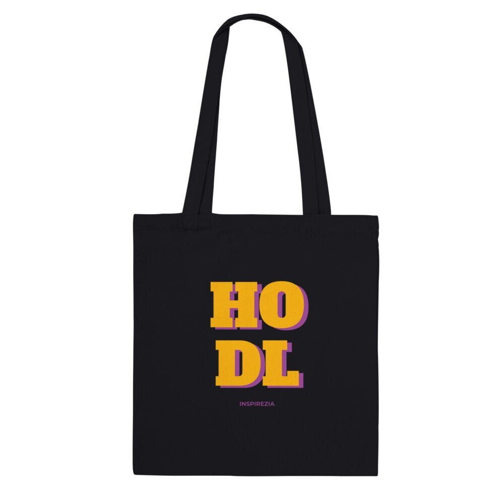 HODL tote bag INSPIREZIA