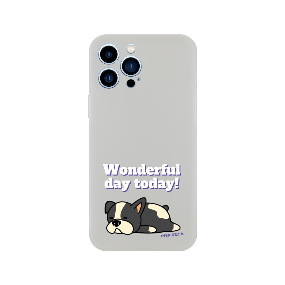 Wonderful day dog phone case INSPIREZIA