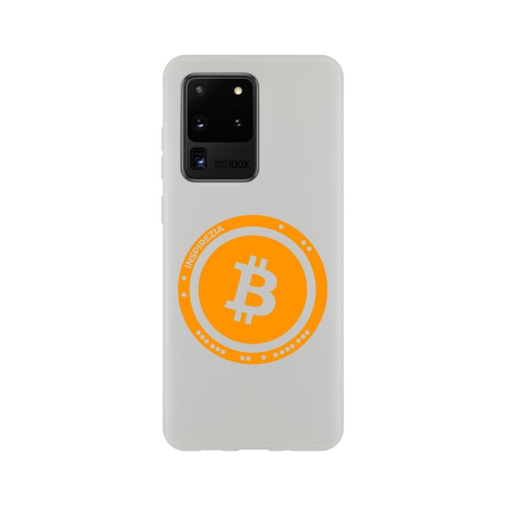 Bitcoin logo phone case INSPIREZIA