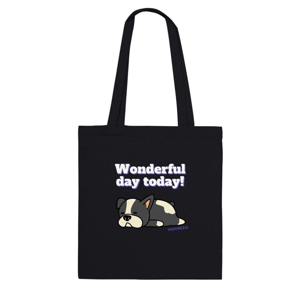 Wonderful day dog tote bag INSPIREZIA