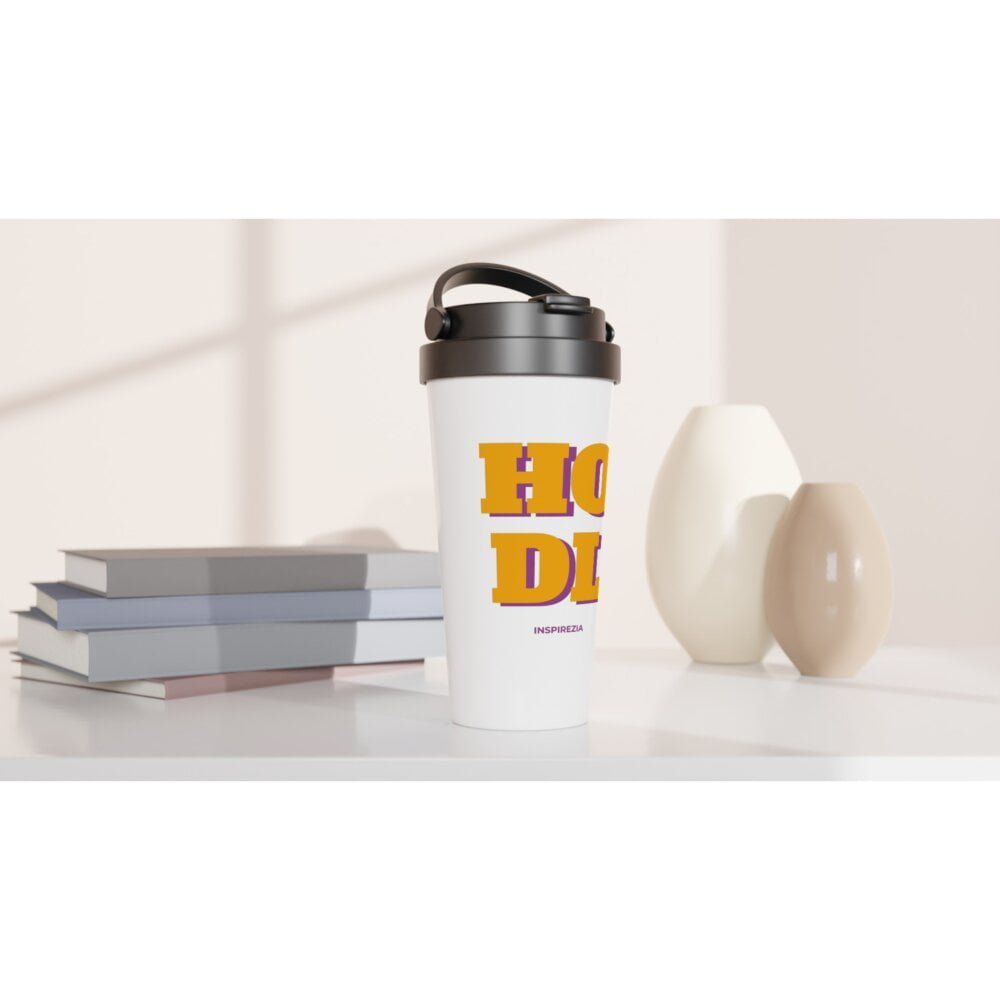 HODL travel mug INSPIREZIA