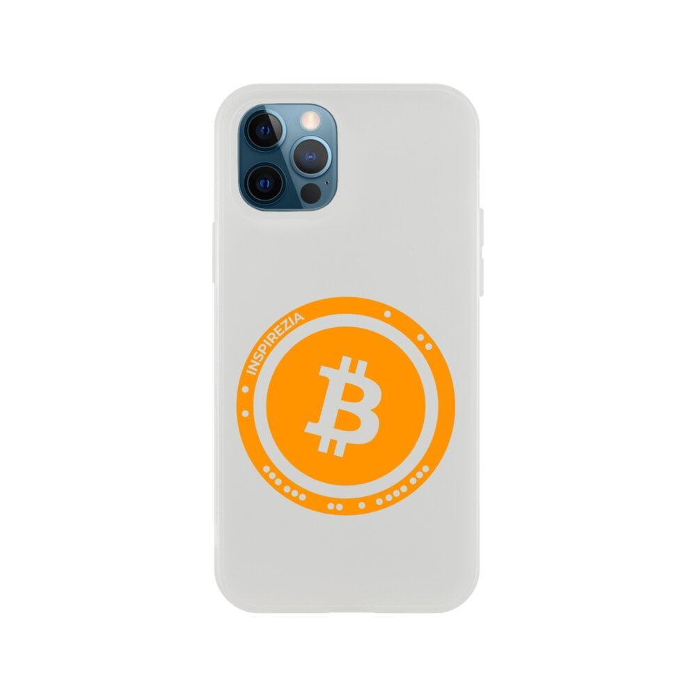 Bitcoin logo phone case INSPIREZIA