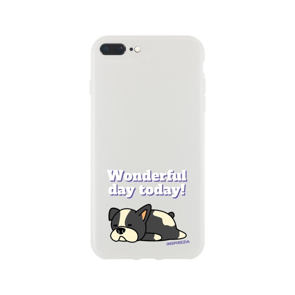 Wonderful day dog phone case INSPIREZIA