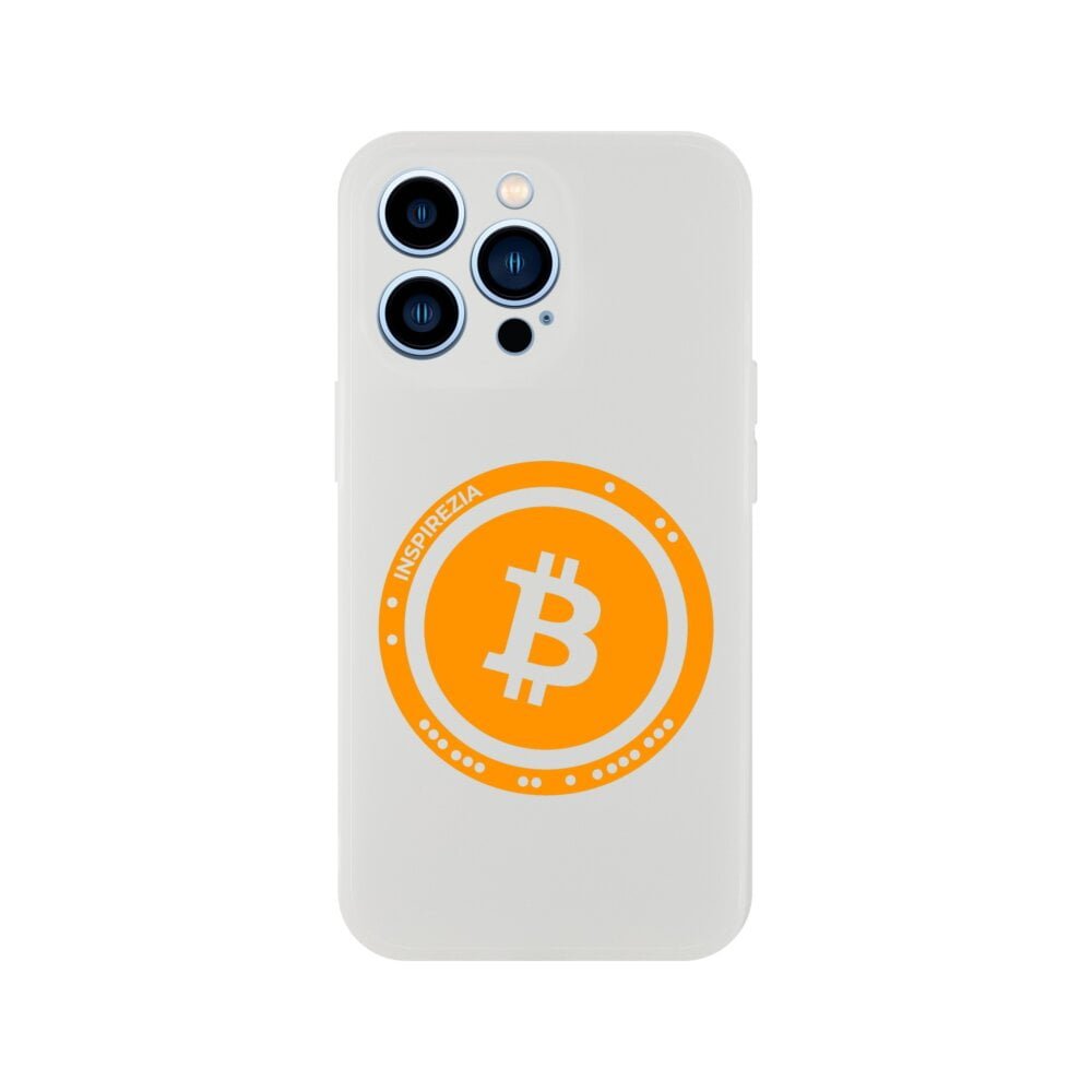 Bitcoin logo phone case INSPIREZIA