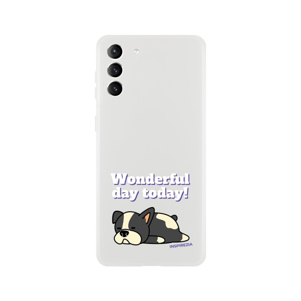 Wonderful day dog phone case INSPIREZIA