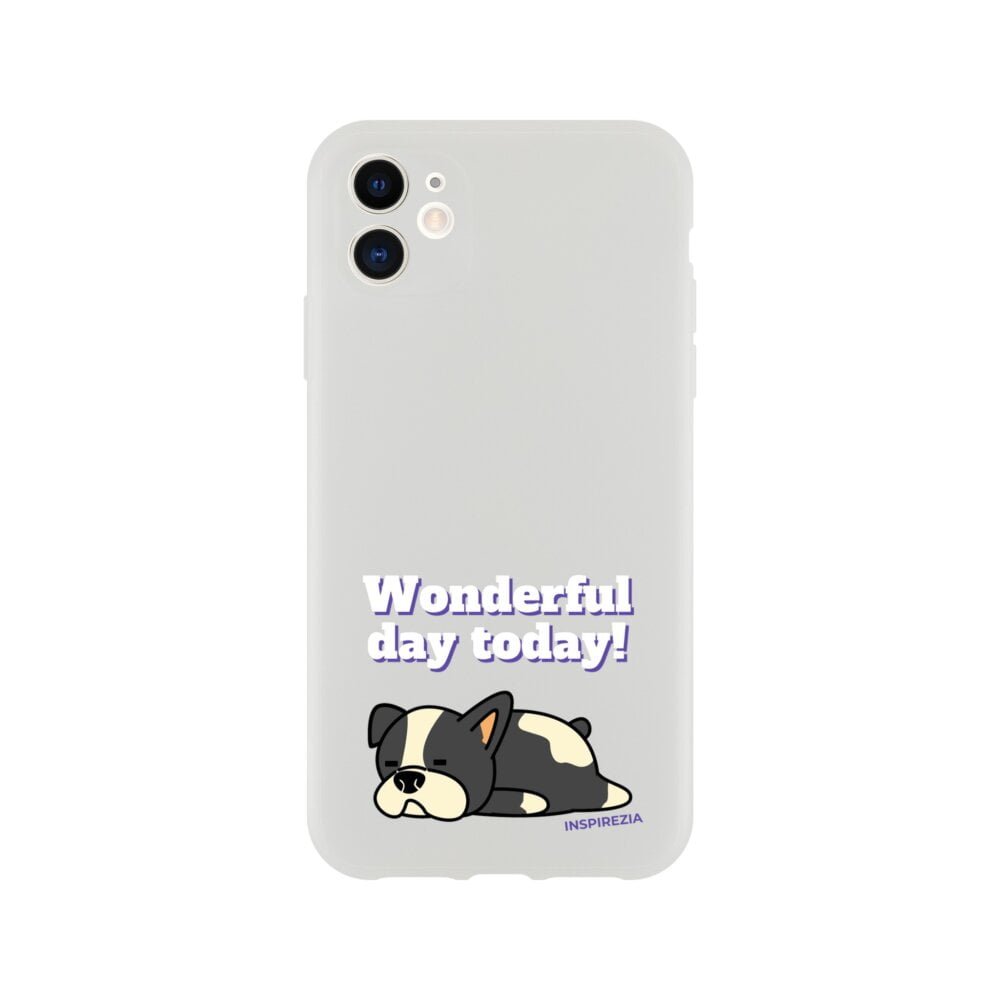 Wonderful day dog phone case INSPIREZIA