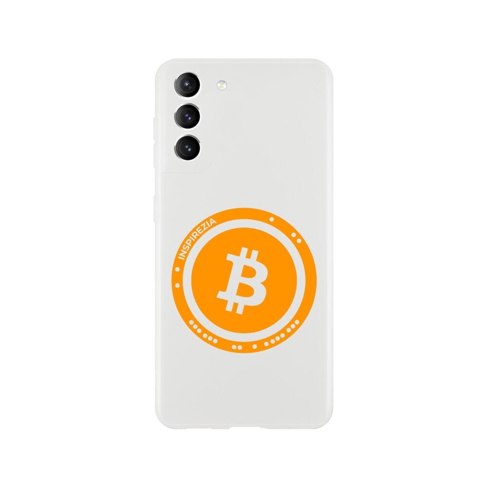 bitcoin logo phone case inspirezia