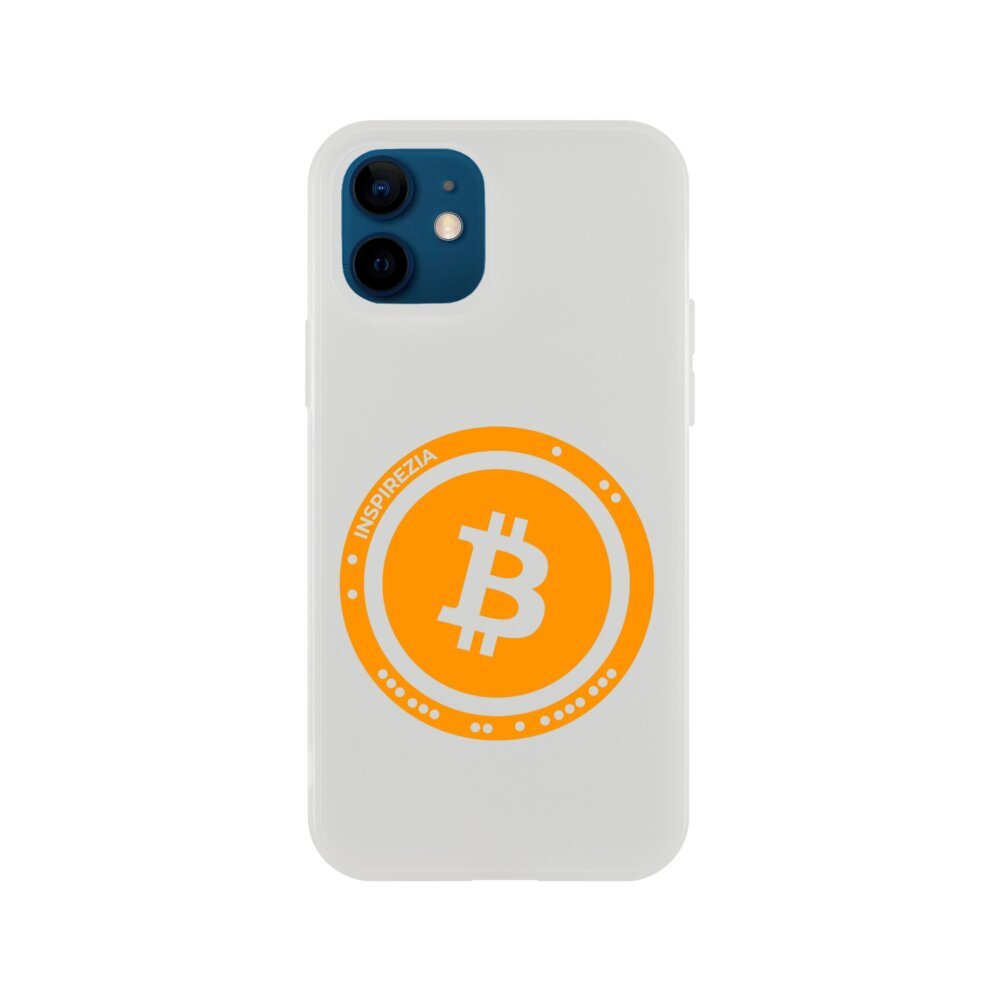 Bitcoin logo phone case INSPIREZIA