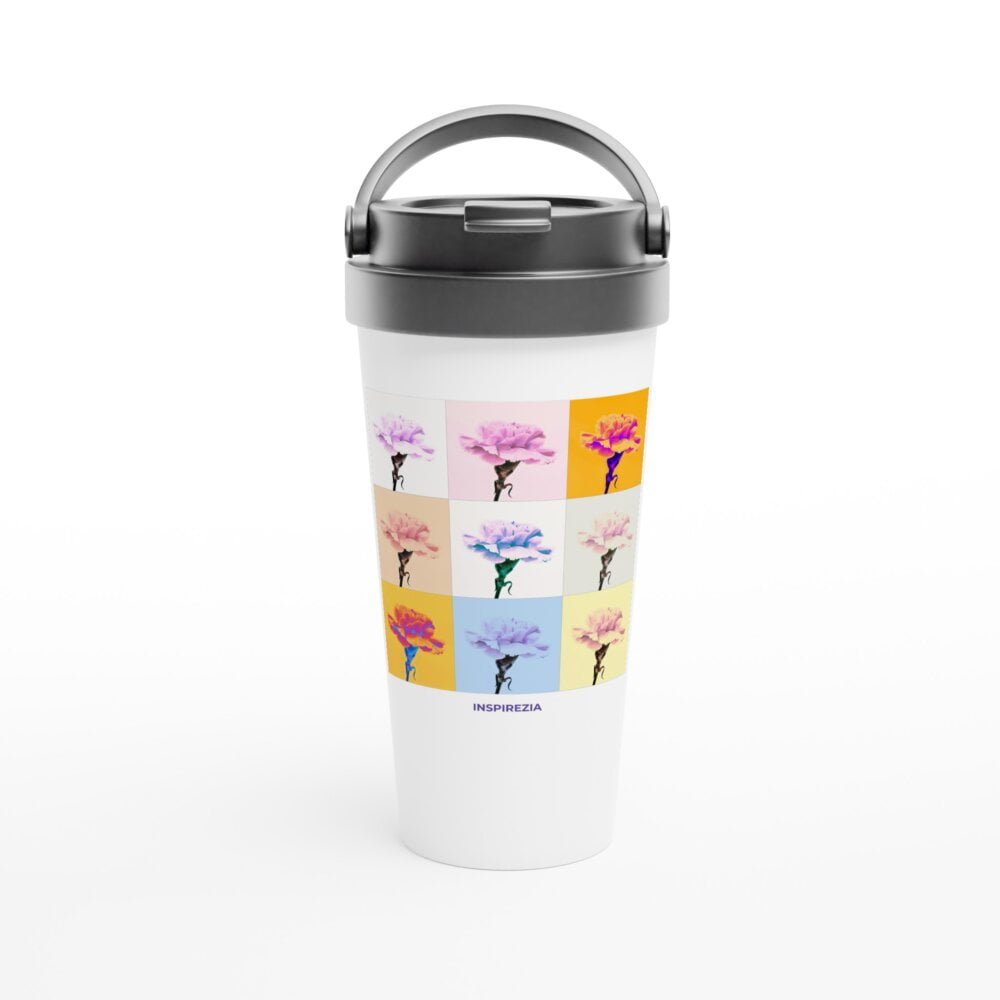 Flower travel mug INSPIREZIA