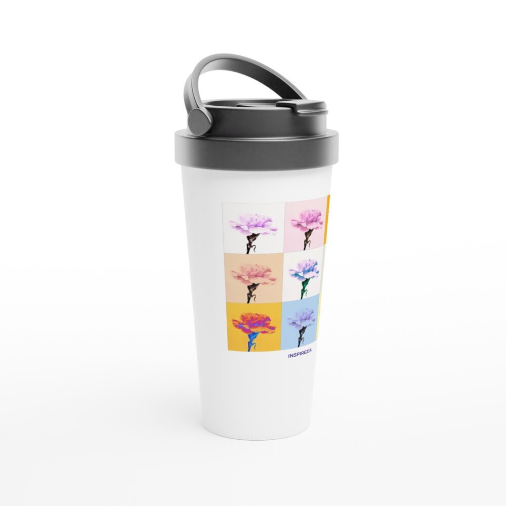 Flower travel mug INSPIREZIA