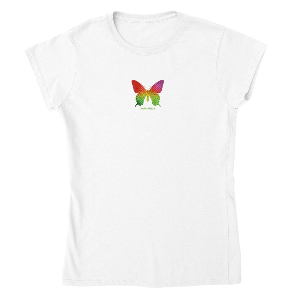 Butterfly women's t shirt INSPIREZIA