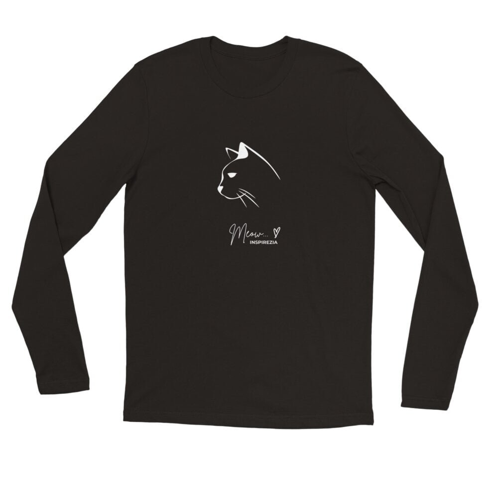 Meow long sleeve shirt premium INSPIREZIA