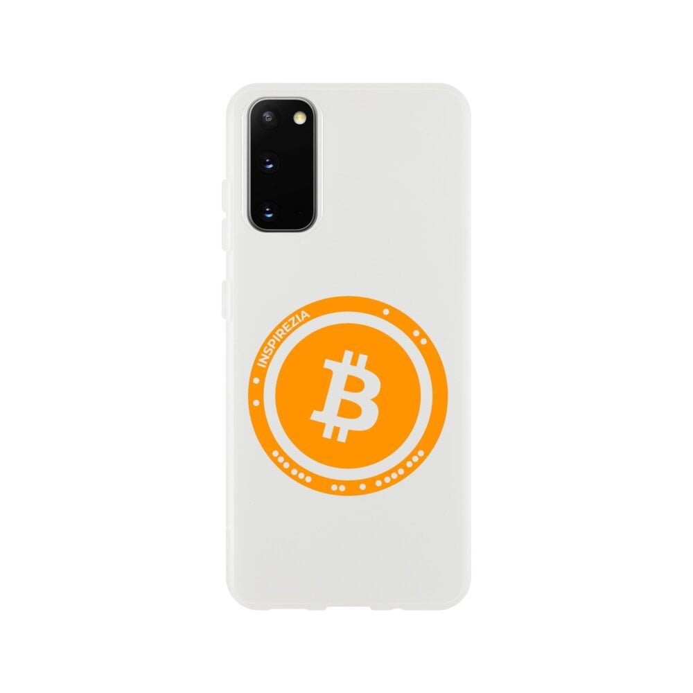 Bitcoin logo phone case INSPIREZIA