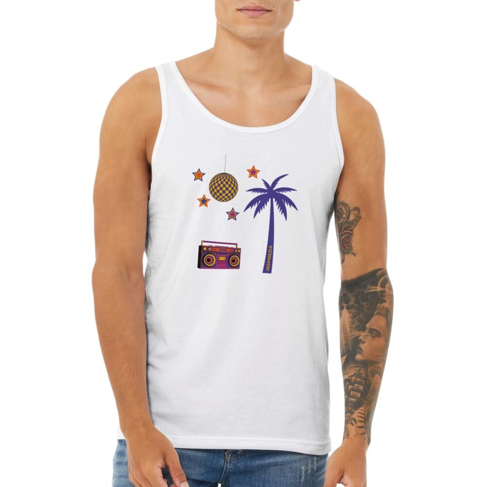 Cool retro tank top premium INSPIREZIA