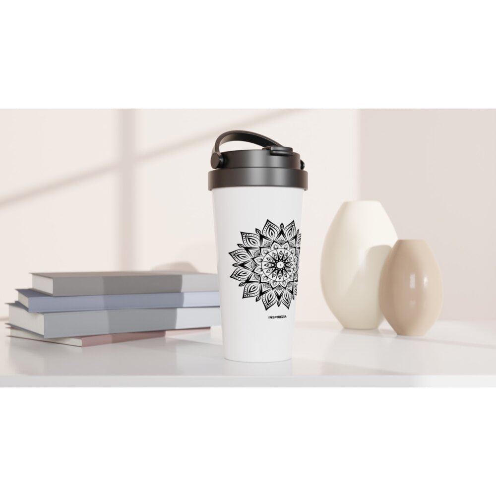 Mandala travel mug INSPIREZIA