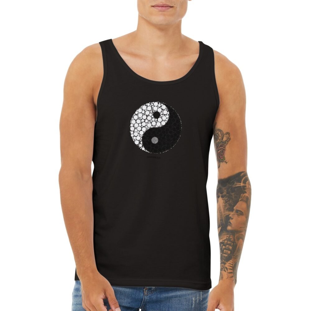 Yin yang tank top premium INSPIREZIA