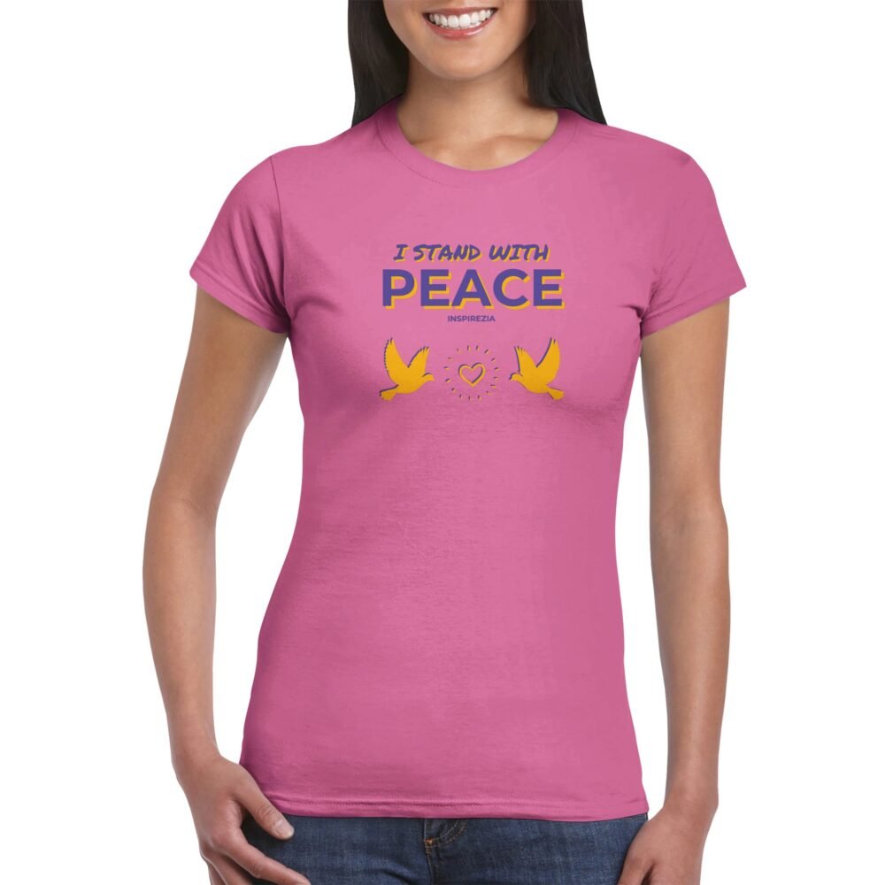 Peace women's t shirt INSPIREZIA