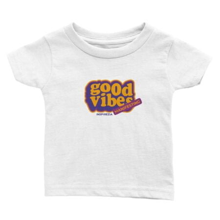 Good vibes baby t shirt INSPIREZIA