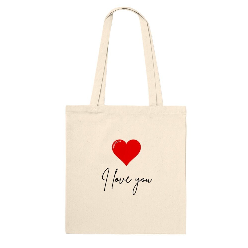 I love you tote bag INSPIREZIA