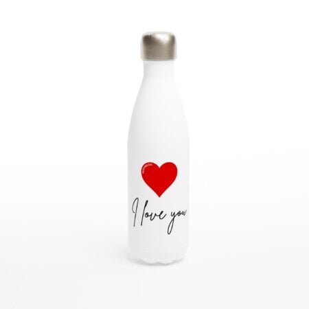 I love you water bottle INSPIREZIA