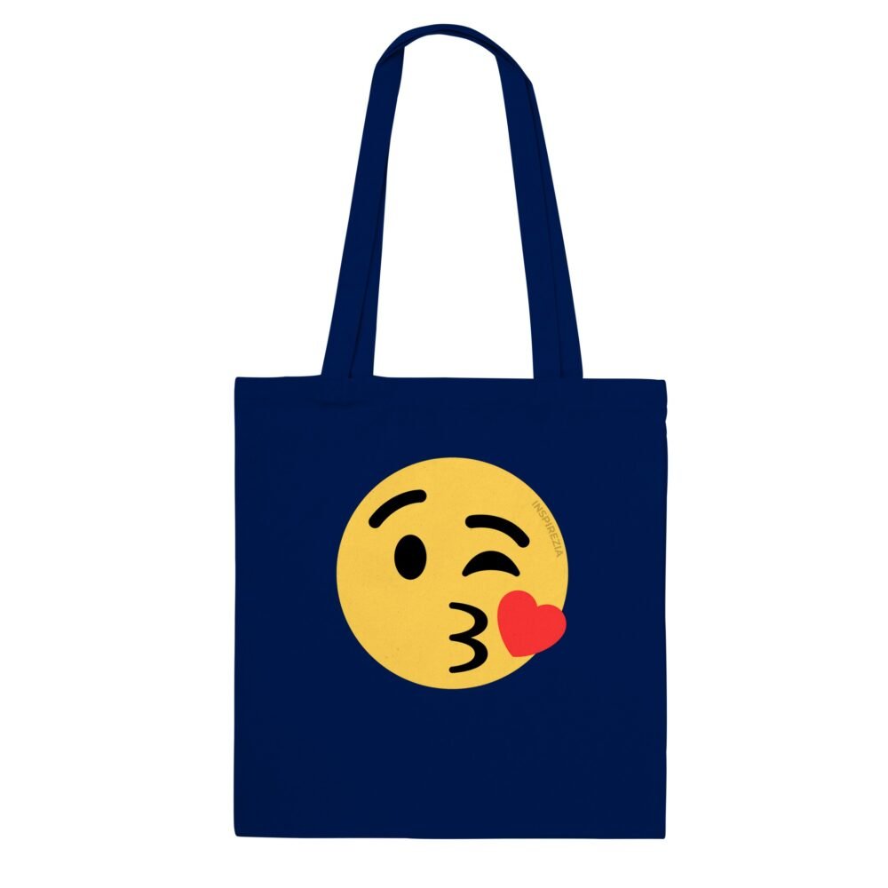 Kiss emoji tote bag INSPIREZIA