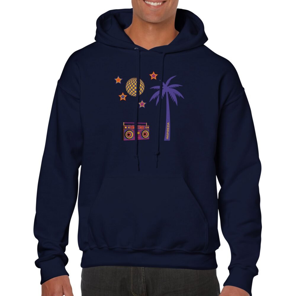 Cool retro hoodie premium INSPIREZIA