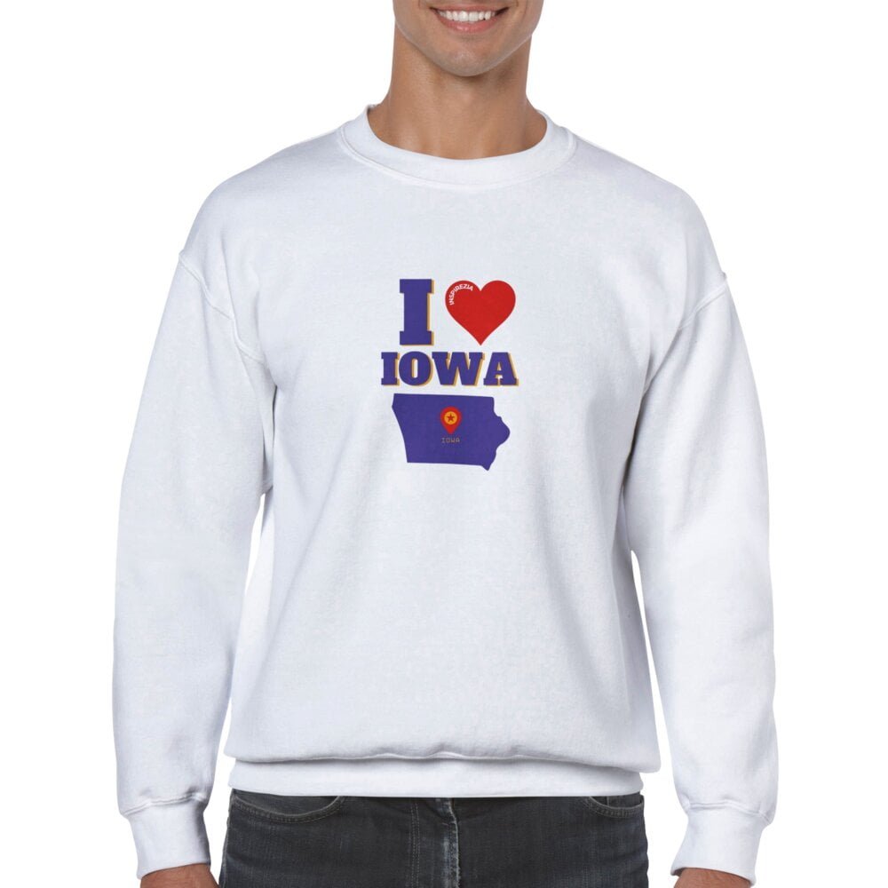 I love Iowa sweatshirt INSPIREZIA