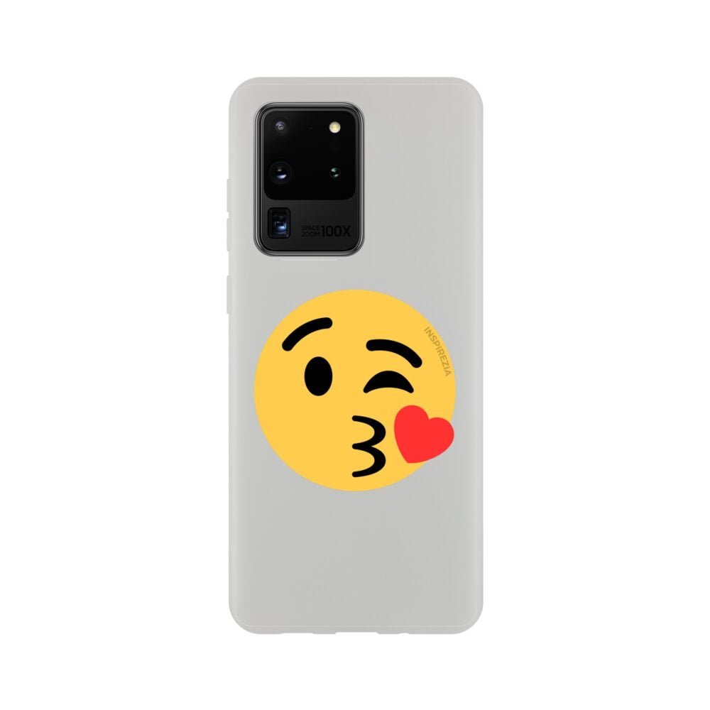 Kiss emoji phone case INSPIREZIA