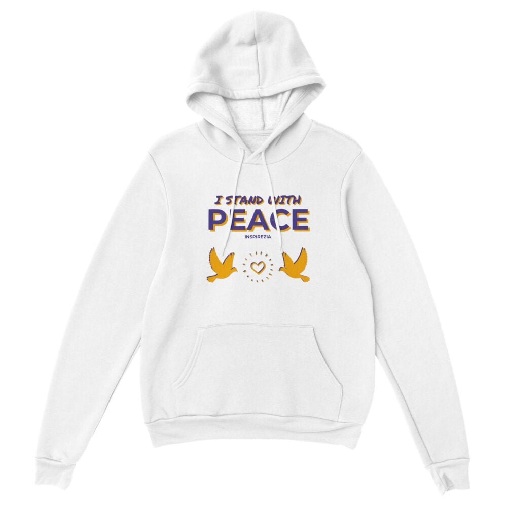 Peace hoodie premium INSPIREZIA