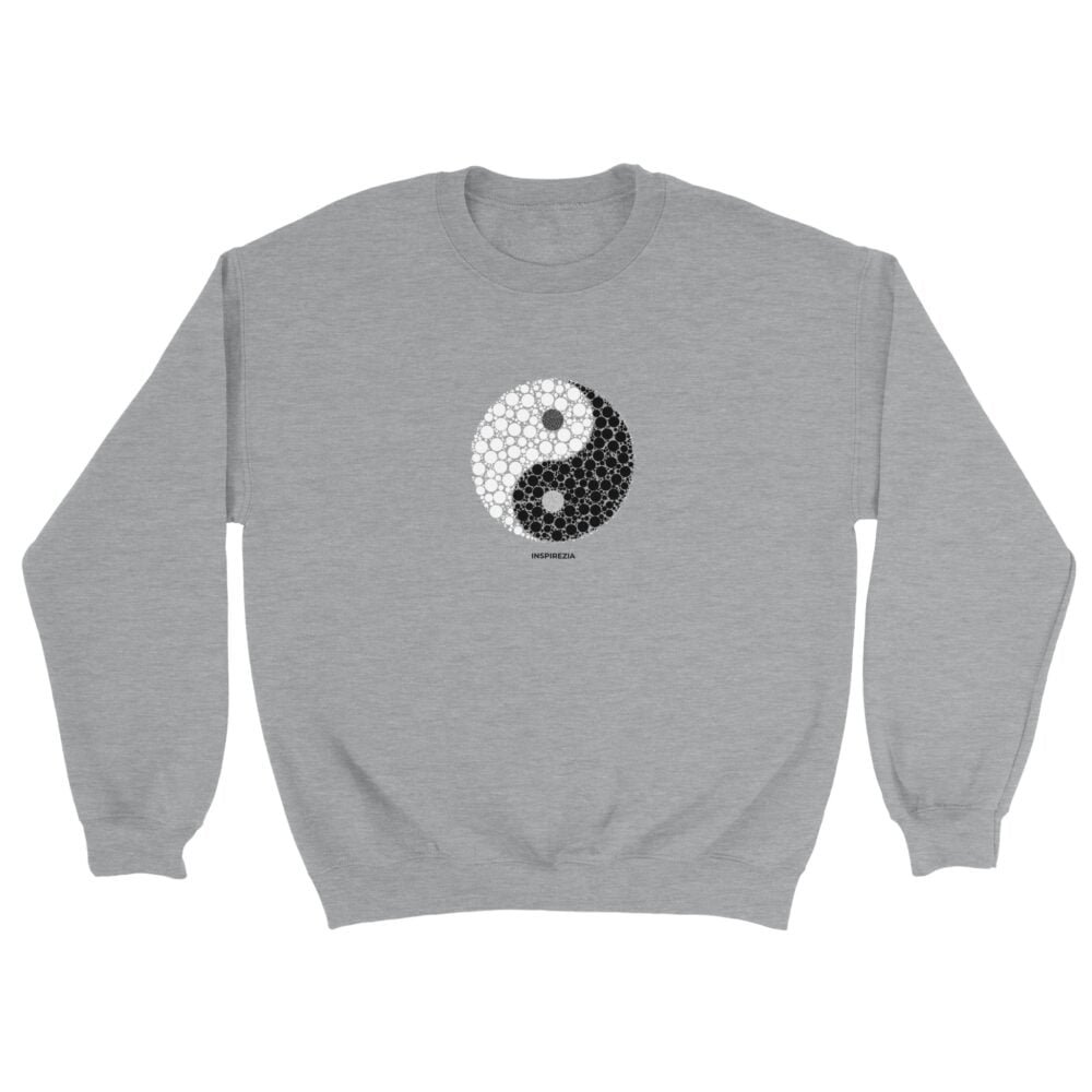 Yin yang sweatshirt INSPIREZIA