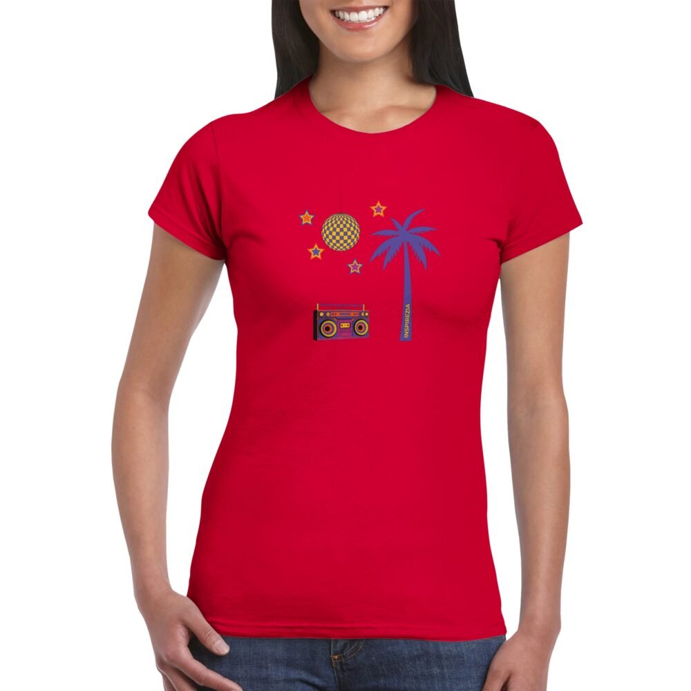 Cool retro women's t shirt INSPIREZIA