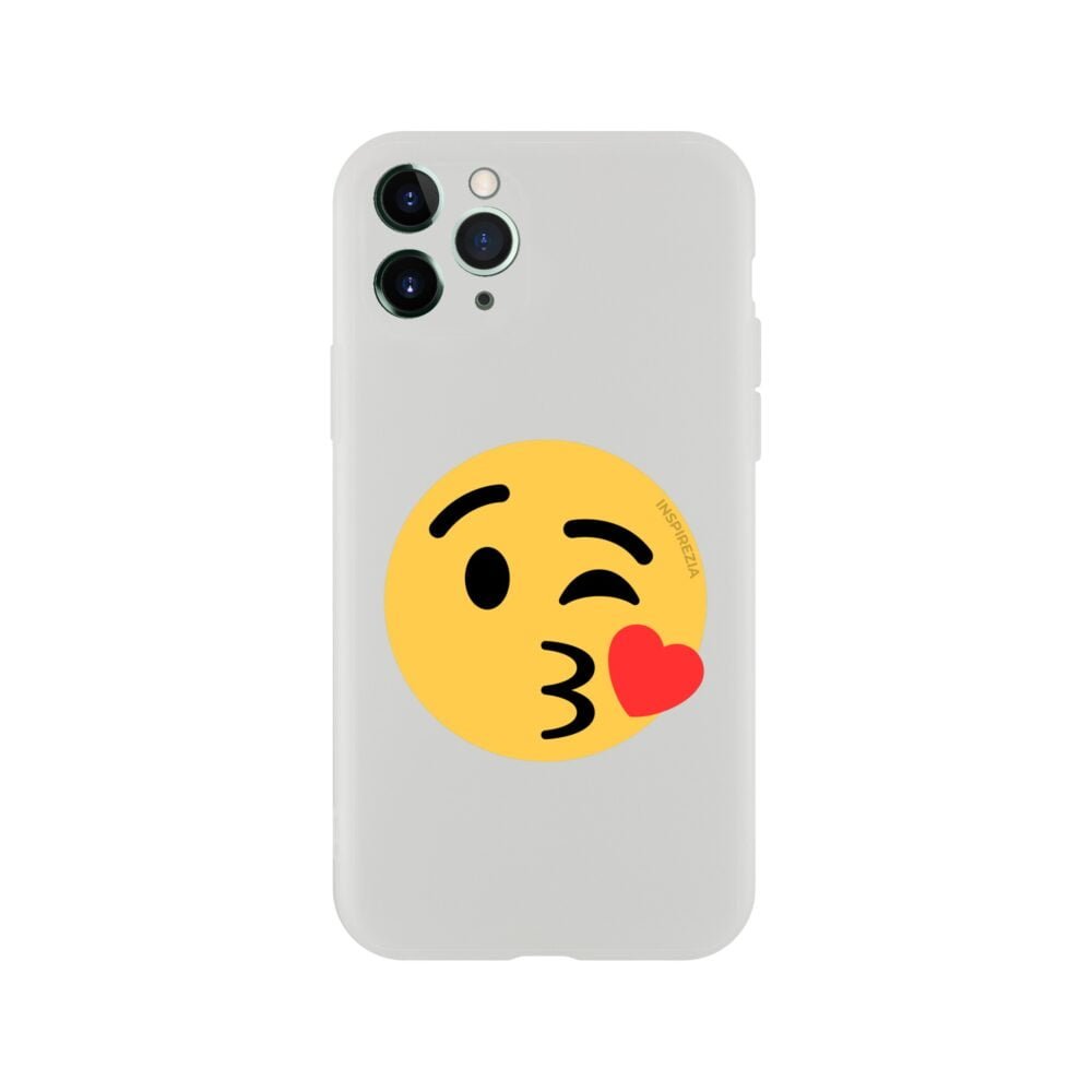 Kiss emoji phone case INSPIREZIA