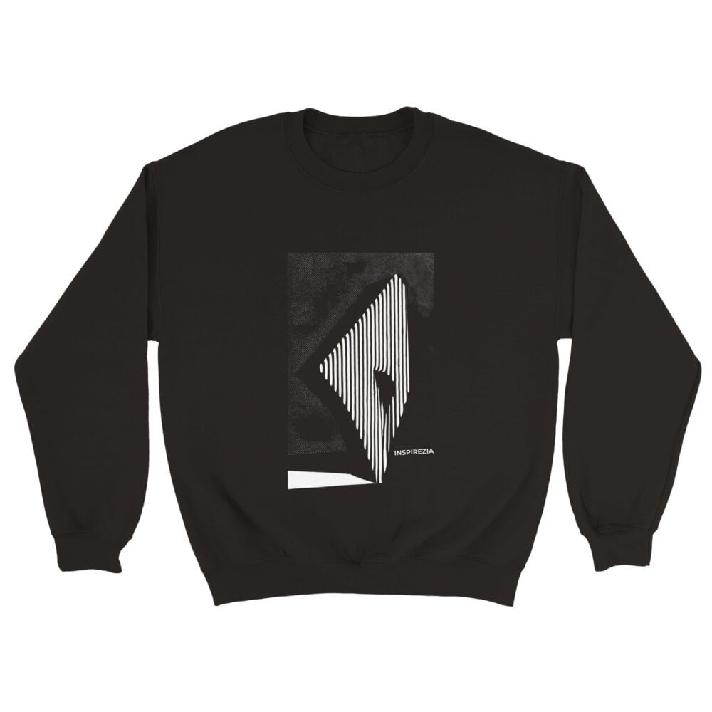 Optical illusion art sweatshirt INSPIREZIA