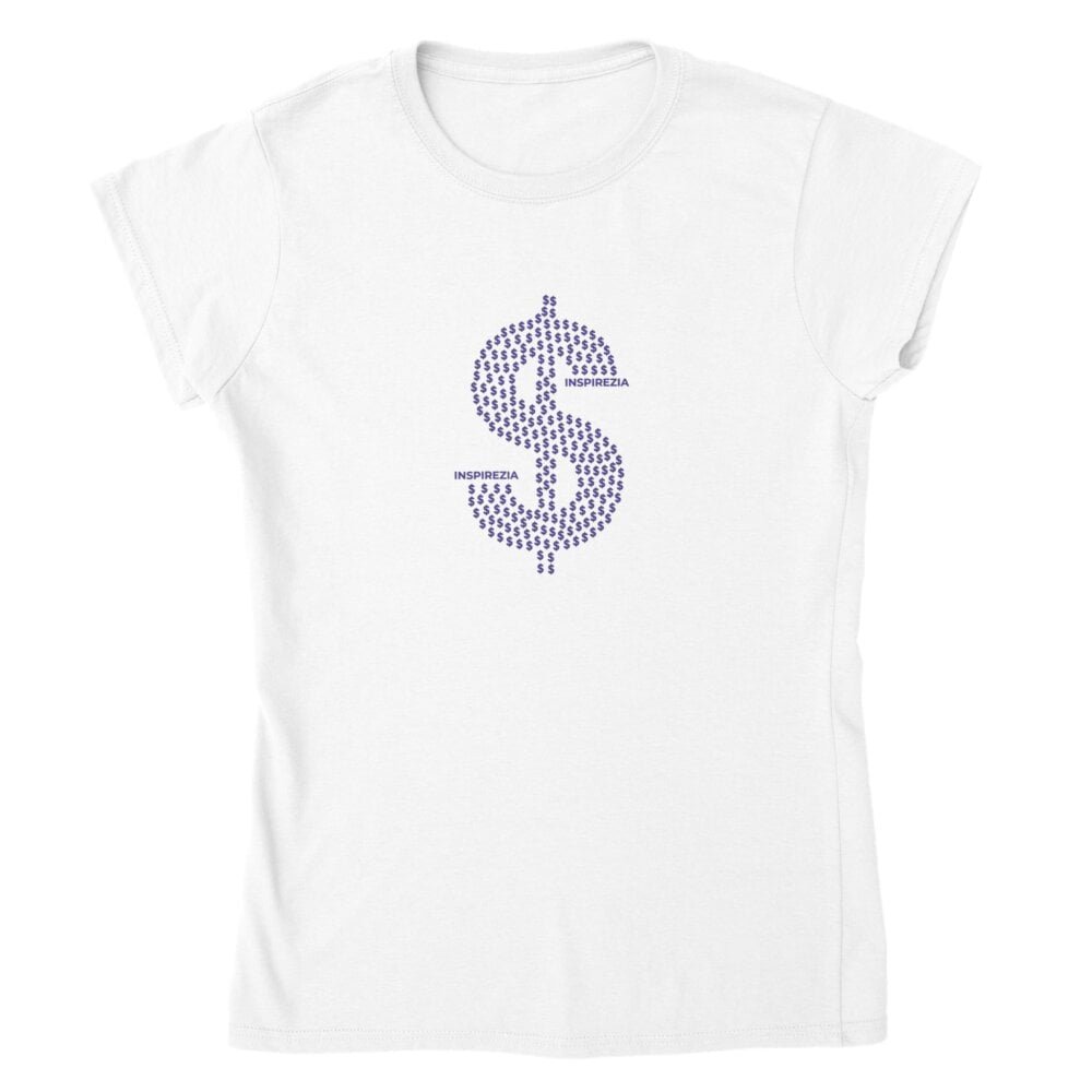 Money women's t shirt INSPIREZIA