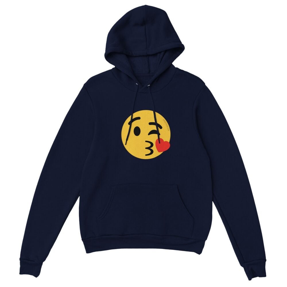 Kiss emoji hoodie premium INSPIREZIA