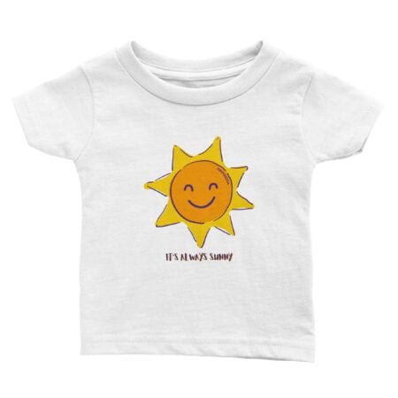 It's always sunny baby t shirt INSPIREZIA