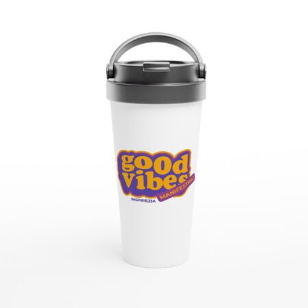 Good vibes travel mug INSPIREZIA