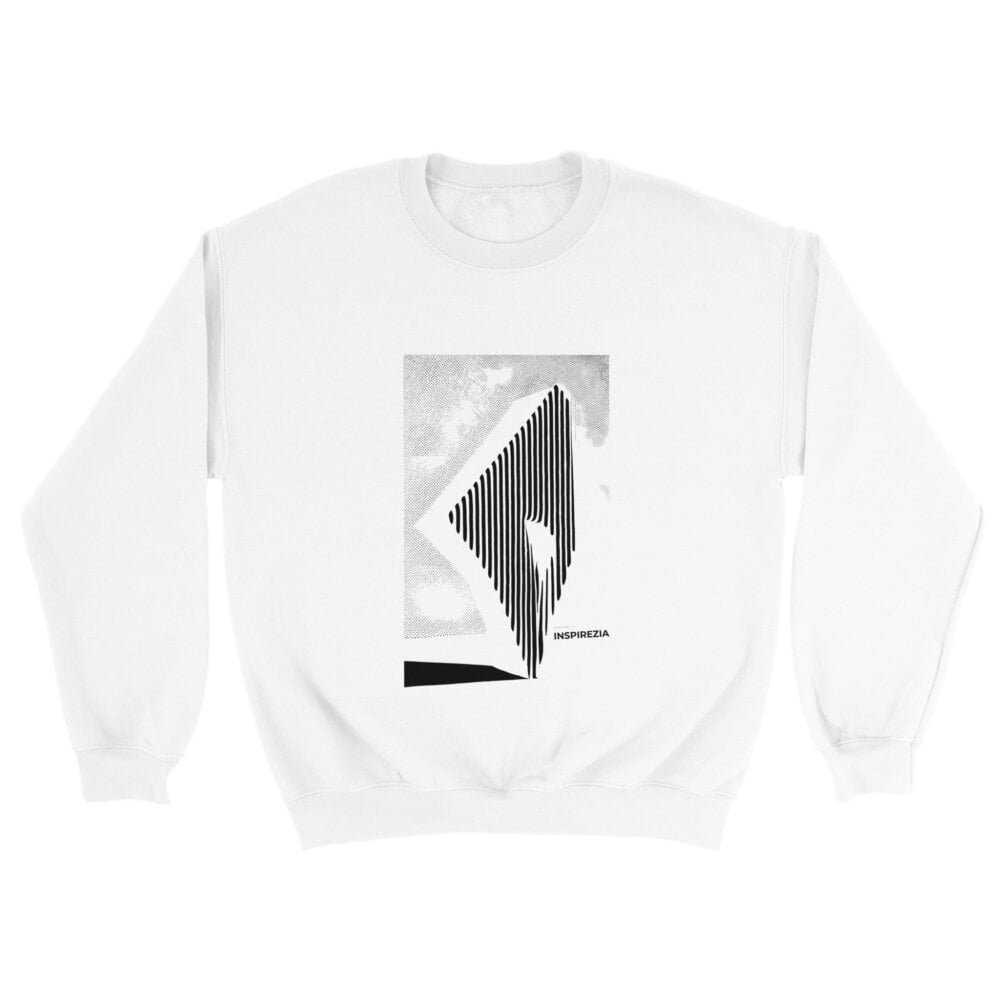 Optical illusion art sweatshirt INSPIREZIA