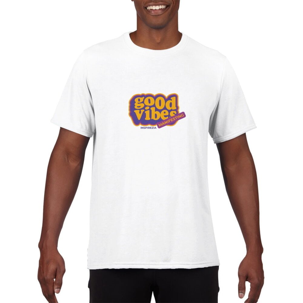 Good vibes sports t shirt INSPIREZIA