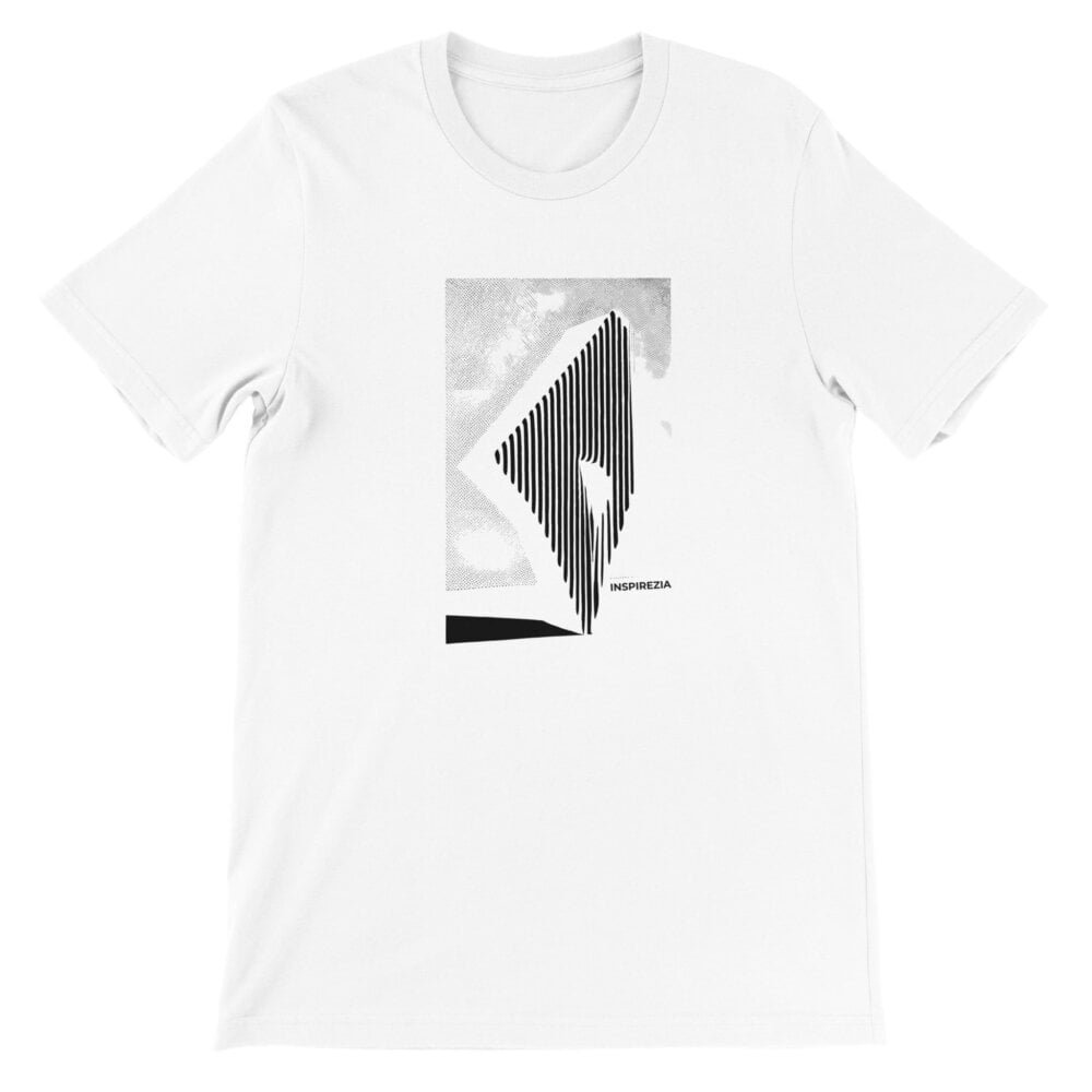 Optical illusion art t shirt premium INSPIREZIA