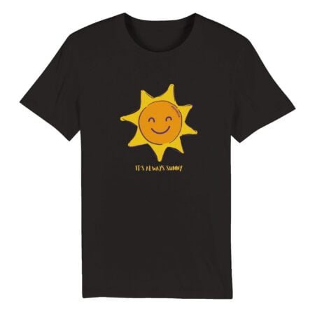 It's always sunny eco friendly t shirt INSPIREZIA