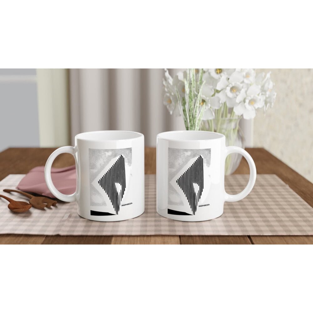 Optical illusion art mug INSPIREZIA