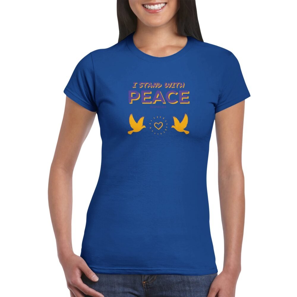 Peace women's t shirt INSPIREZIA