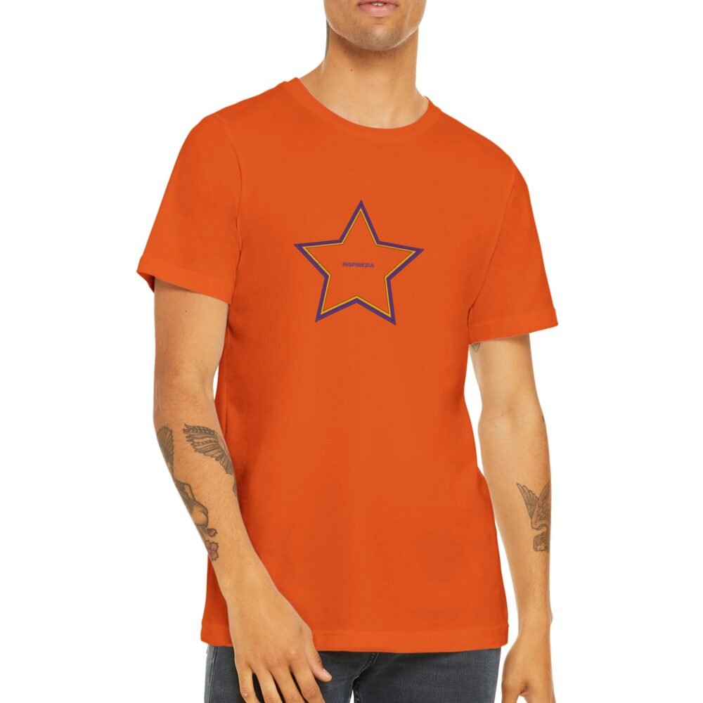 Star t shirt premium INSPIREZIA