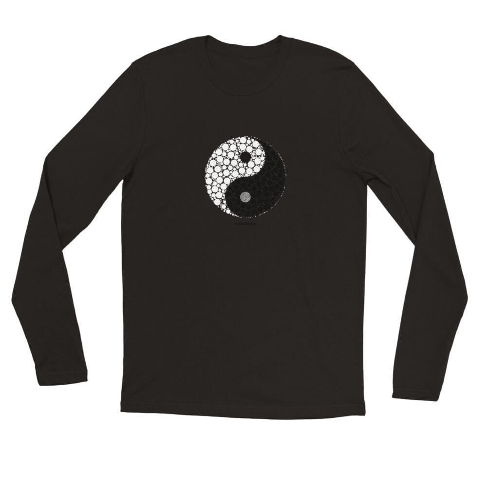 Yin yang long sleeve shirt premium INSPIREZIA