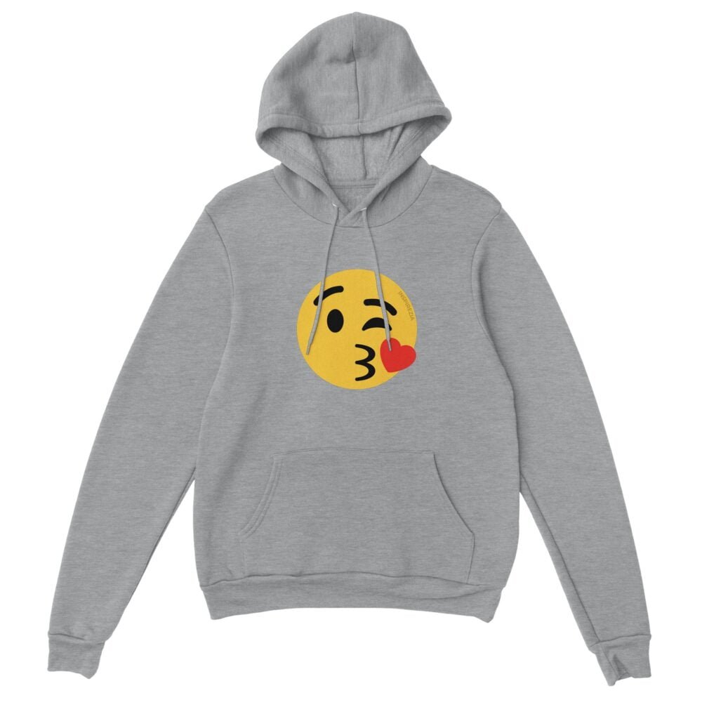 Kiss emoji hoodie premium INSPIREZIA