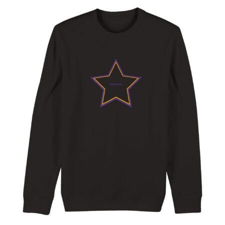 Star eco friendly sweatshirt INSPIREZIA