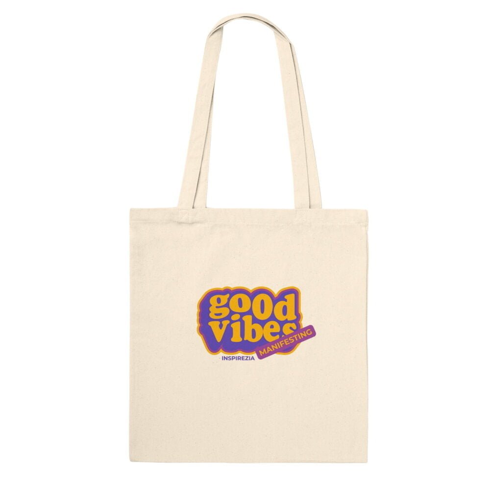 Good vibes tote bag INSPIREZIA