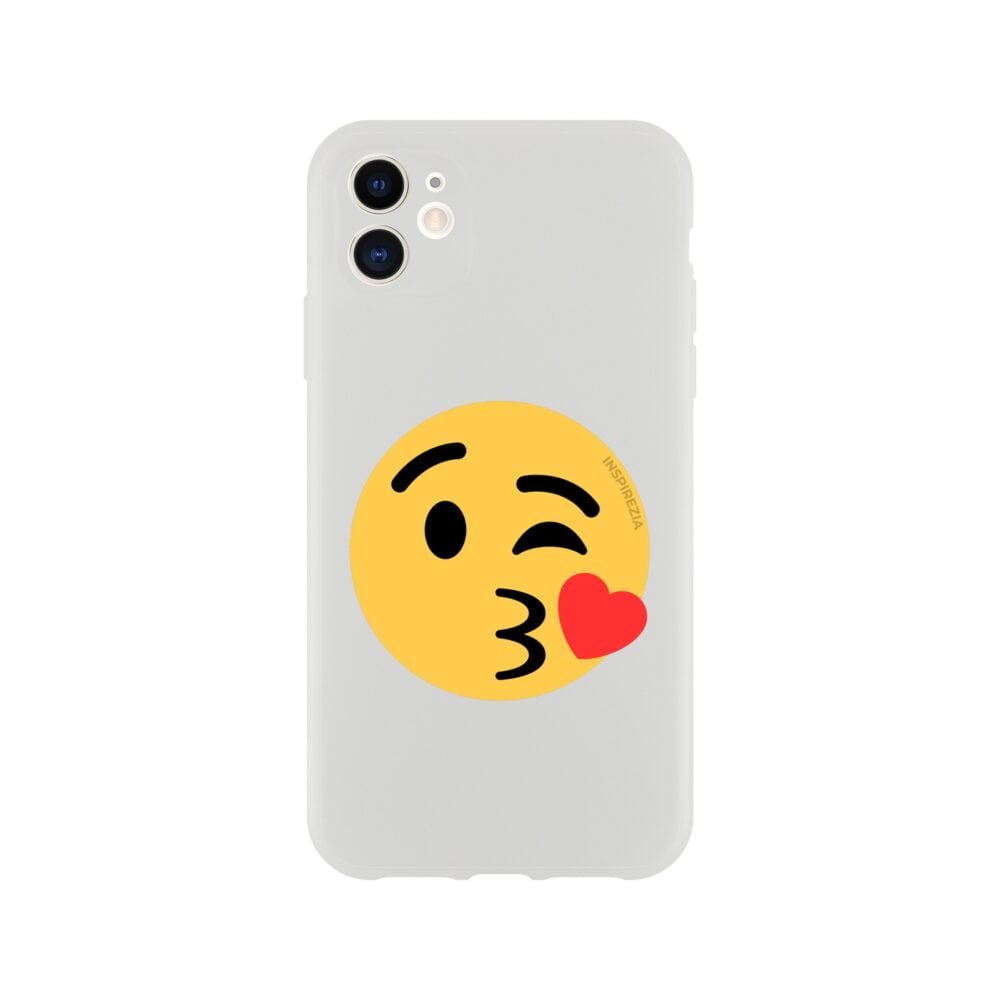 Kiss emoji phone case INSPIREZIA