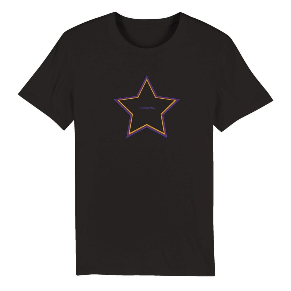 Star eco friendly t shirt INSPIREZIA